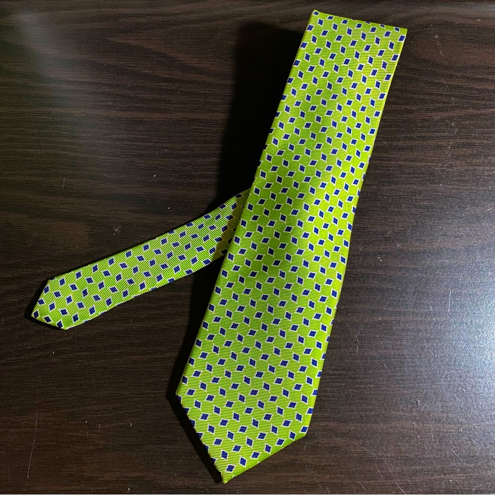 Lime Green JoS. A. Bank Mens’ Tie